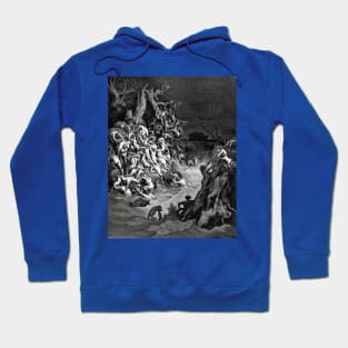 The Flood Destroying the World - Gustave Dore Hoodie